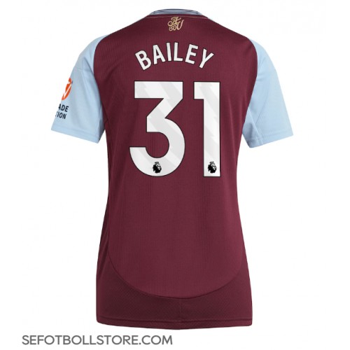 Aston Villa Leon Bailey #31 Replika Hemmatröja Dam 2024-25 Kortärmad